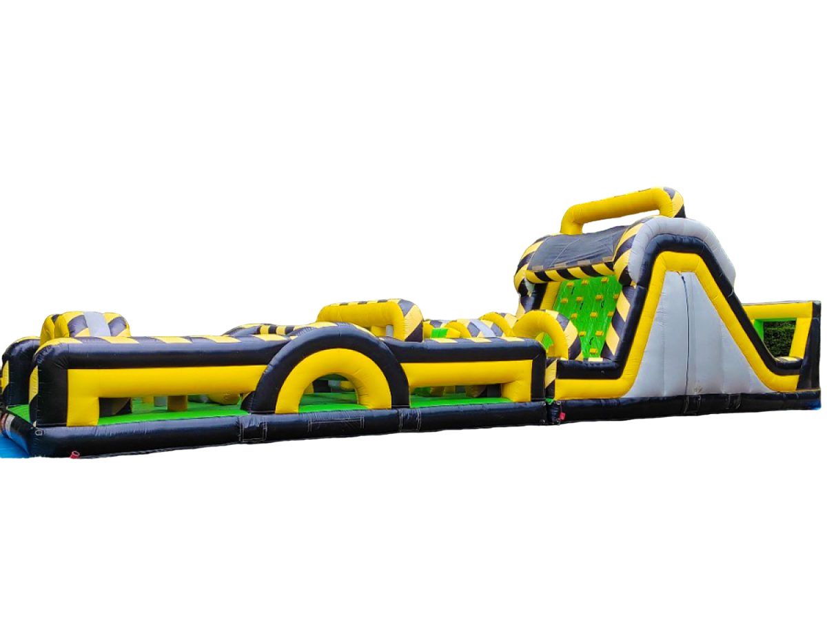 Parcours d'obstacle gonflable